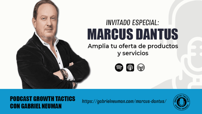 Marcus Dantus: Amplia tu oferta de productos y servicios.